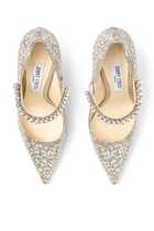 Baily 100 Pumps with Crystal and Pearl Embellishment